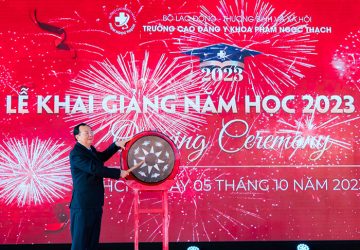 Trường Cao đẳng Y khoa Phạm Ngọc Thạch tổ chức Lễ Khai giảng năm học 2023 – 2024