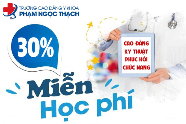 Miễn giảm Học phí Cao đẳng Phục hồi chức năng 2025