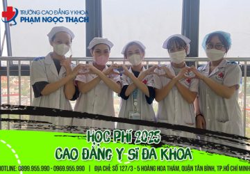 Mức học phí Cao đẳng Y sĩ đa khoa 2025 là bao nhiêu?