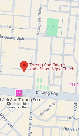 Bản đồ tới Trường Cao đẳng Y Khoa Phạm Ngọc Thạch