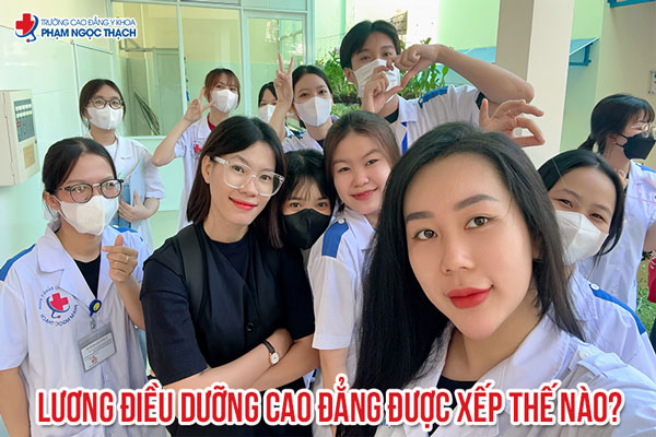 Lương Điều dưỡng Cao đẳng được xếp thế nào?