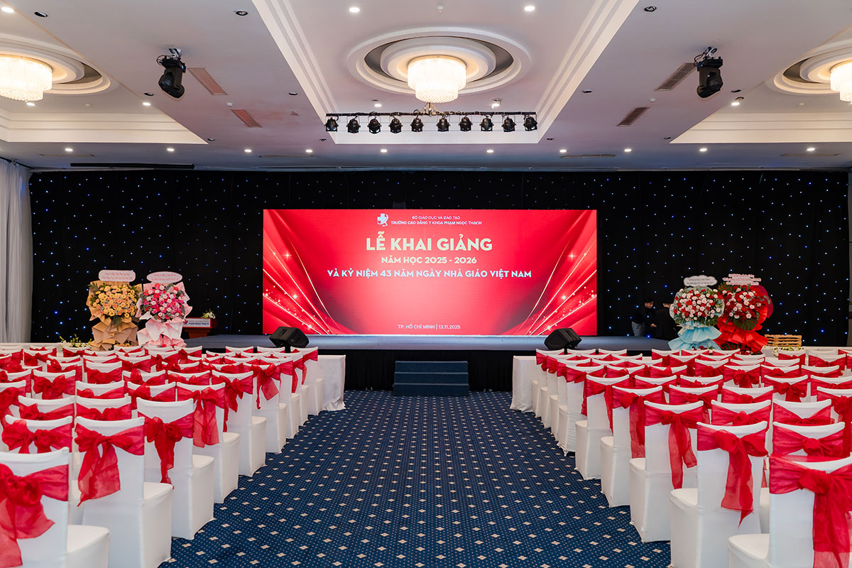 Lễ khai giảng Trường Cao đẳng Y khoa Phạm Ngọc Thạch