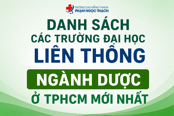 Nhiều cơ sở đào tạo uy tín đang tuyển sinh liên thông Đại học Dược tại TP.HCM