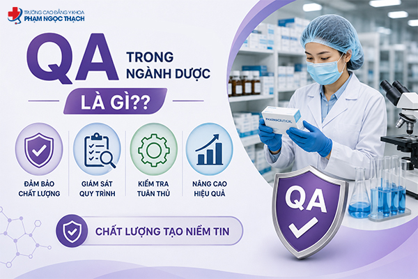 QA ngành Dược đóng vai trò quan trọng trong việc đảm bảo chất lượng thuốc và tuân thủ các tiêu chuẩn sản xuất